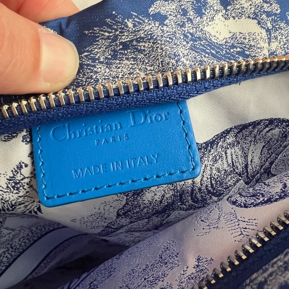 CHRISTIAN DIOR POUCH CLUTCH DIORTRAVEL ZIPPED - Picture 3 of 11